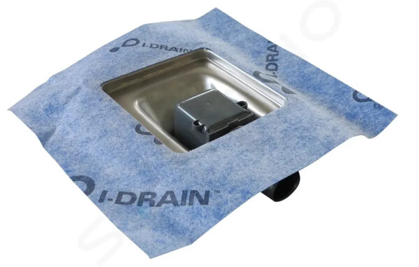 I-Drain - Square Nerezová podlahová vpusť Linear, 150x150 mm ID4MSQ0150