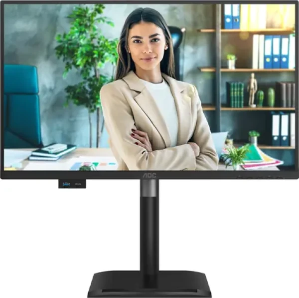 23.8" AOC 24P4U černá / IPS / 1920x1080 / 16:9 / 4ms / 1500:1 / 300cd-m2 / HDMI + DP + USB-C / VESA (24P4U)