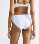 Sloggi 24/7 Cotton Lace - tai kalhotky: pohodlí z česané bavlny (3 ks) Sloggi WHITE 40