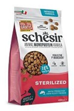 Schesir Cat Animal Monoprotein Sterilized rybí 400g