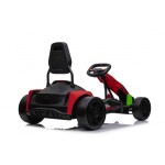 Mamido Dětská elektrická motokára Fast 3 Drift červená