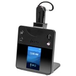 HP Poly Savi 8445 MS Teams Počítače In Ear Headset DECT mono černá Potlačení hluku