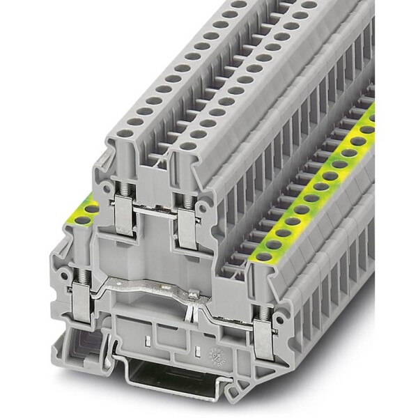 Phoenix Contact 3044678 řadová svorka průchodky 5.2 mm šroubovací šedá 50 ks