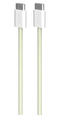 Puro Fabrik FABK4 žlutá / Datový kabel USB-C na USB-C / 60 W / 1,5 m