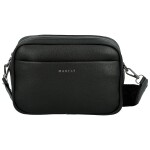 Stylová dámská koženková crossbody kabelka MaxFly Tarja, černá