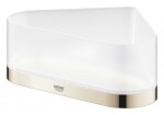 GROHE - Selection Miska do sprchy s držákem, rohová, leštěný nikl 41038BE0