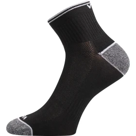 VOXX Ponožky sportovní RAY s reflexním prvkem ČERNÉ (3 páry) 35-38 114021