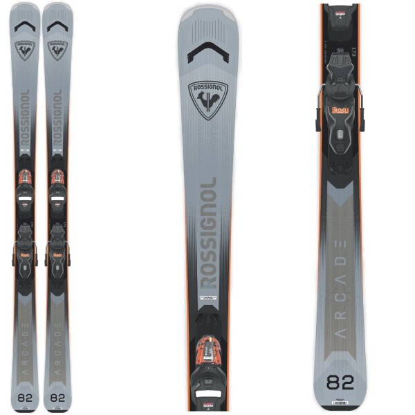 Sjezdové lyže Rossignol Arcade 82 Xpress + Xpress 11 GW B83, Black Orange délka: 152