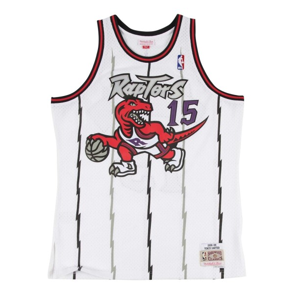 Mitchell & Ness Pánský dres Toronto Raptors NBA Vince Carter #15 1998-99 Swingman - Bílá Velikost: M