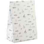 Ib Laursen Papírový sáček Sea 28,5 cm, krémová barva, papír