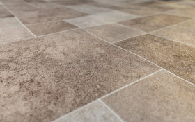 Elbtal Plastics GmbH & Co. KG Fólie ELBE UNIQUE Tile Tuscany sand 1,65 m