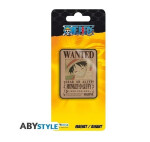 One Piece Magnet Wanted Luffy