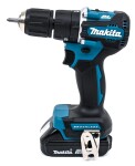 Makita DHP487RAJ / Aku příklepový šroubovák / Li-ion LXT / 18V / 1700 ot-min / 25.500 příklepů-min / 2x 2Ah (DHP487RAJ)