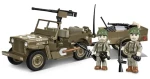 COBI 3132 II WW Willys MB s přívěsem, 1:35, 200 k, 2 f