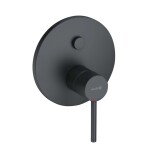 KLUDI - Bozz Baterie pod omítku, pro 2 spotřebiče, matná černá 386633976