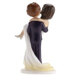 Dortisimo Dekora figurka Mrkající ženich nese nevěstu 16 cm