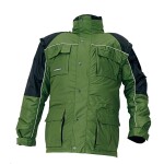 Bunda STANMORE pánská zateplená 3v1 100% polyester, zelená DOPRODEJ!!!