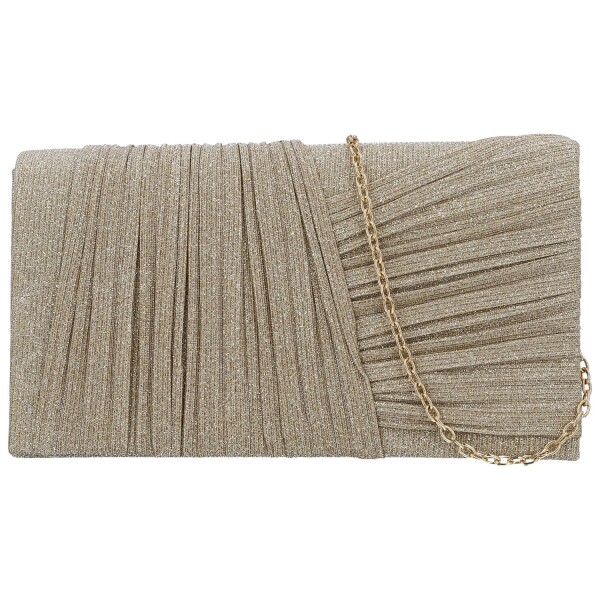 Elegantní dámské psaníčko MOON Blissa, zlaté