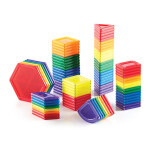 GuideCraft Magnetická stavebnice - PowerClix Solids set (94ks)
