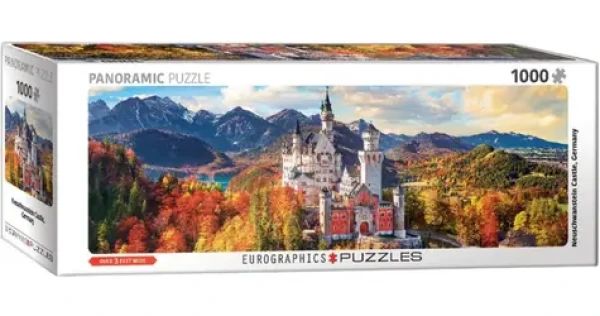 EUROGRAPHICS Panoramatické puzzle Zámek Neuschwanstein, Německo