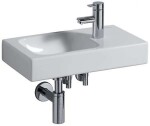 GEBERIT - iCon xs Umyvadlo, 53x31 cm, s KeraTect, bílé 124053600