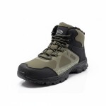 Obuv ALPINEX Obutex pánská kotníková softshellová zimní khaki