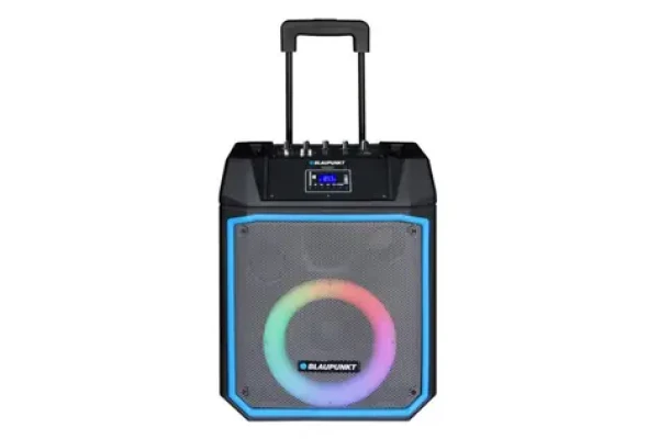 BLAUPUNKT MB08.2 černá / přenosný reproduktor / BT / USB / AUX / 600W / LED / FM (5901750505102)