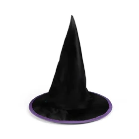 Rappa Dětský klobouk černo-fialový čarodějnice/Halloween