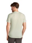 Pánské merino tričko s krátkým rukávem ICEBREAKER Mens 150 Tech Lite SS Tee Cosy Camper, Ashen velikost: L