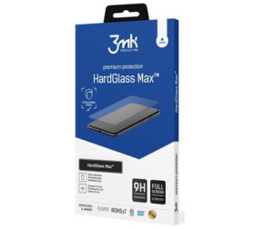 3mk HardGlass MAX Tvrzené sklo pro Apple iPhone 12 Pro Max černá (5903108291743)