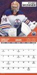 JF Turner Kalendář NHL Stoppers 2025 Wall Calendar