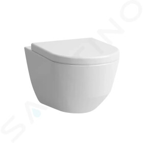 Laufen - Pro Závěsné WC, 530x360 mm, s LCC, bílá H8209564000001