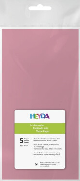 Heyda Hedvábný papír 50 70 cm ks růžový