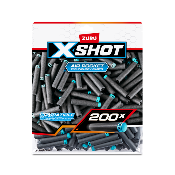 X-SHOT 200 náhradních šipek - Sparkys
