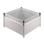 Weidmüller TBF 60/30/21 TRSP 0500900000 univerzální pouzdro 302 x 603 x 210 polyester světle šedá, transparentní 1 ks
