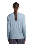 ICEBREAKER Wmns Merino 150 Tech Lite LS Relaxed Tee, Zinc Blue (vzorek) velikost: S