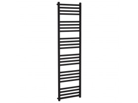 CERANO - Koupelnový radiátor Fulgiduson - boční připojení - 765W - černá matná - 1800x530 mm CER-18050BD