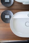 DURAVIT - Luv Umyvadlo na desku, 50x35 cm, bez přepadu, s otvorem pro baterii, bílá 0380500000