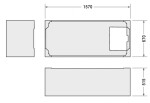 DURAVIT - Příslušenství Podpora pro vanu D-Code, 1600x700 mm 790470000000000