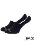 Horsefeathers LOTAN 3PK black pánské kotníkové ponožky