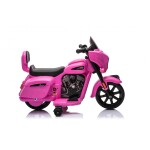 Mamido Dětská elektrická motorka Chopper INDIAN růžová