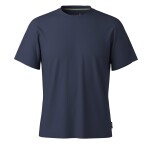 Pánské merino tričko s krátkým rukávem SMARTWOOL Men's Perfect Crew Short Sleeve Tee, Deep Navy velikost: S