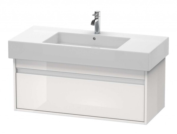 DURAVIT - Ketho Umyvadlová skříňka 41x100x46 cm, 1 zásuvka, lesklá bílá KT669102222