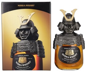 Nikka Gold & Gold Samurai Whisky 0,75L, 43%, -DB-