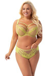 Dámská podprsenka 496 Paradise green - GORSENIA limetková 75/H