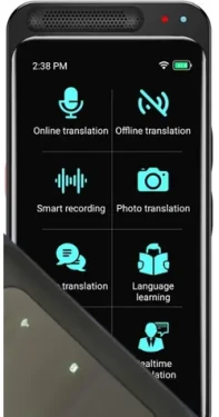 Ectaco Anobic AI Z6 Pro + router 4g/LTE hlasový překladač / WiFi / Hotspot / Offline / 2100mAh / ChatGPT (ECTANBZ6PRO)