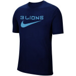 Pánské tričko Ent Swsh Fed WC22 M DH7625 492 tm. modré - Nike XL