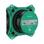 HANSGROHE - Sprchový set s termostatem pod omítku, s tělesem, průměr 26 cm, 3 proudy, matná černá SANI21HHH402