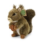 Plyšová veverka s oříškem 17 cm, ECO-FRIENDLY