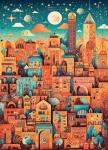 ALIPSON Puzzle Úžasné město